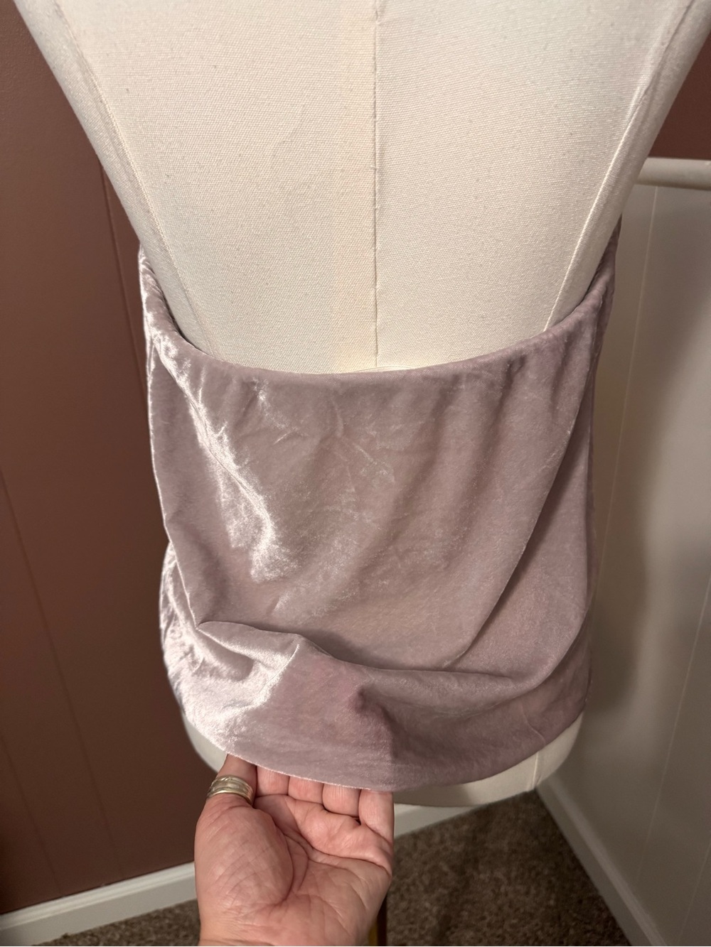 Anthropologie The Tilda Velvet Strapless Top - Picture 8 of 14
